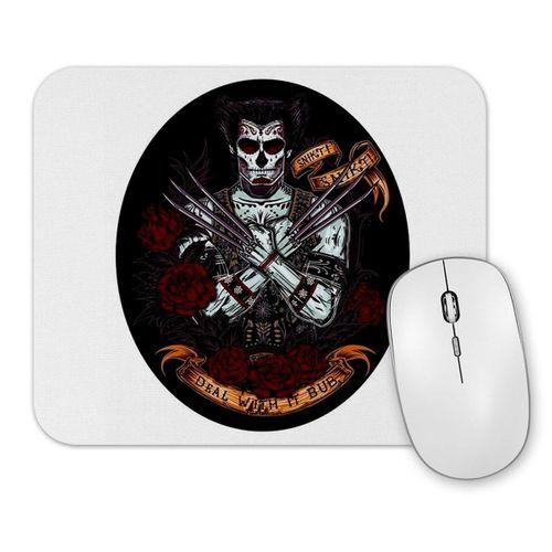 Dia Dos Mortos Wolverine Mouse Pad.jpg