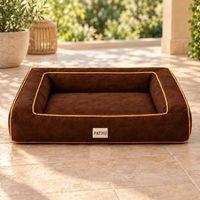 Kedi Köpek Yatağı Sofa Bed - Kiremit · Kahve
