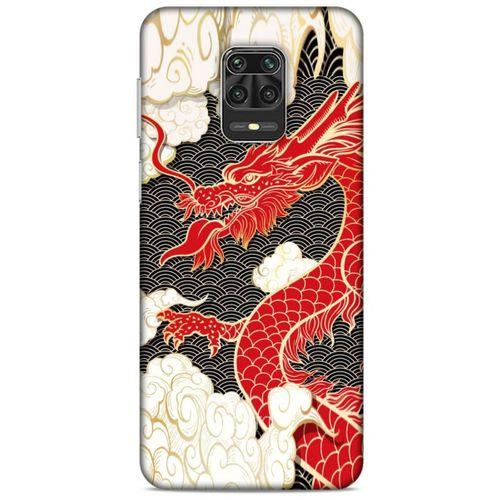 Xiaomi Redmi Note 9S Kılıf Japonya (6) Silikon Kılıf Ejderha