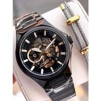 Bigotti Otomatik Ve Kurmalı Çelik Karatma Ve Renk Atma Yapmaz 5 Atm Erkek Kol Saati EBG.10683.5