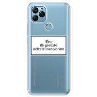 General Mobile GM 21 Kılıf HD Yazı Baskılı Silikon Arka Kapak - Yazı 13