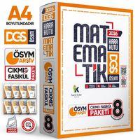 2026 DGS MATEMATİK Kara Kutu 8li Fasikül SETİ ÖSYM Çıkmış Soru Bankası Çözümlü Modüler PAKET