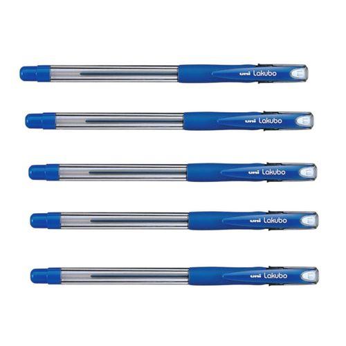 UNİBALL LAKUBO MEDİUM ( 1.0 ) TÜKENMEZ KALEM MAVİ ( 5 Adet )
