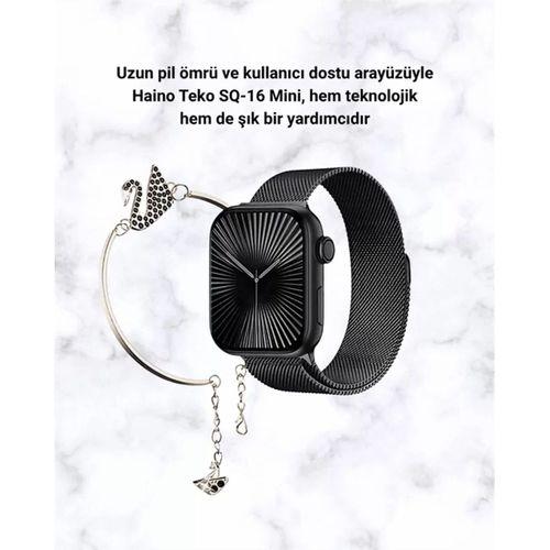 SQ-16 Mini Series 10 Akıllı Saat – 3 Kordon + Hediye Bileklik