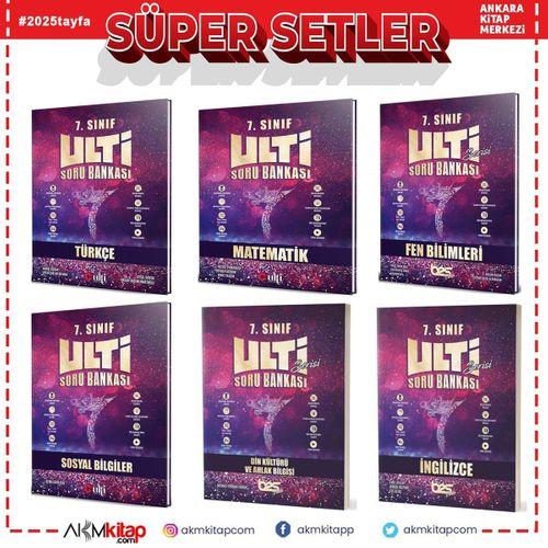 Ulti 7.Sınıf Soru Bankası Seti 6 Kitap