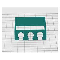 SURI Diş Fırçalarıyla Uyumlu Diş Fırçası Başlığı Tutucu 3D Baskı (Bu ürün Sadece Plastik parçadır - Almadan Önce Soru Sorabilirsiniz)