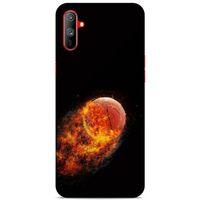 Lopard Oppo Realme C3 Uyumlu Kılıf FireX (32) Soft Silikon Kılıf Basketbol Topu