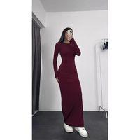 Kadın Uzun Kollu Maxi Elbise