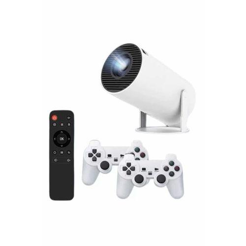 Projeksiyon Cihazı Video Oyun Konsolu 8 Gb Hafıza Lcd Ekran Kumandalı