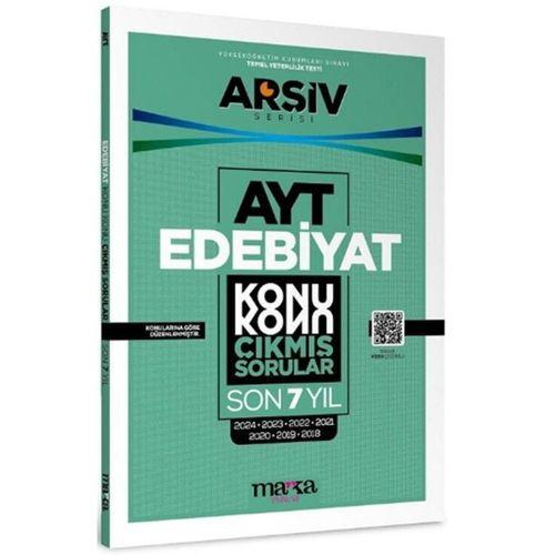 AYT Edebiyat Çıkmış Sorular Konu Konu Son 7 Yıl Tıpkı Basım Arşiv Serisi Marka Yayınları