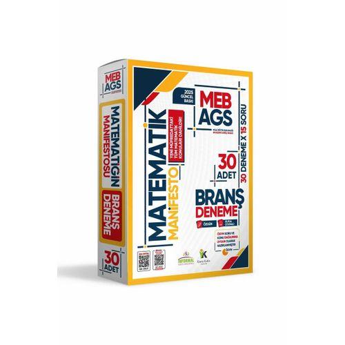 2025 MEB AGS TÜRKÇE-MATEMATİK-TARİH-COĞRAFYA-MEVZUAT Manifesto 150 Branş Denemesi Fasikül SETİ