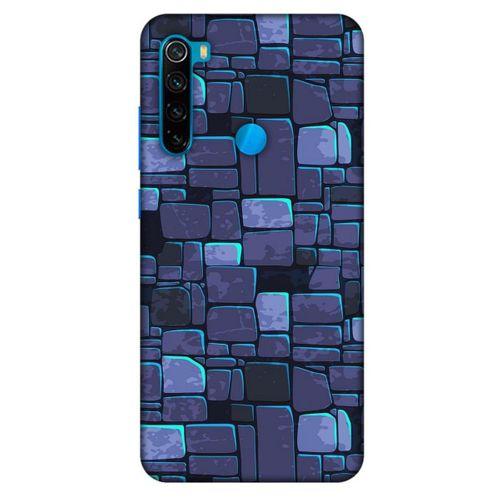 Xiaomi Redmi Note 8 Kılıf Baskılı Özel Seri Taşlı (12) Koruyucu Silikon