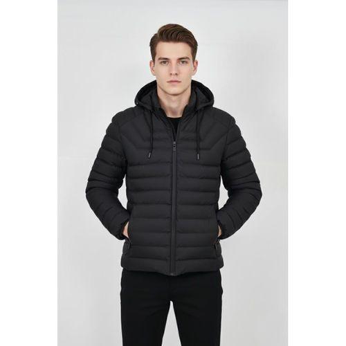 Erkek Kapüşonlu Spor Mont Regular Fit 3019 BGL-ST04897