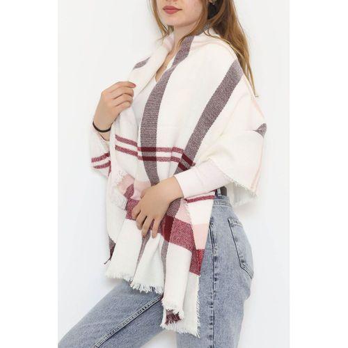 Kaşe Şal Ekrubordo - 10372.750.