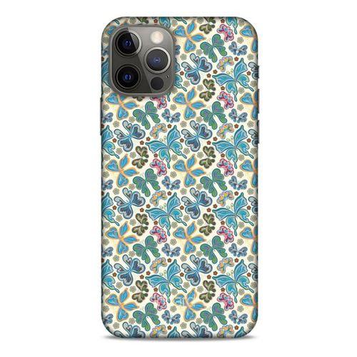 Apple iPhone 12 Pro Kılıf Kelebek Etkisi (18) Telefon Kılıfları Şeker Pembe