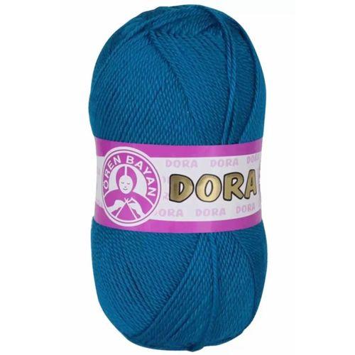 1 Adet Dora El Örgü İpi Yünü 100 gr 026 Okyanus - mudanis