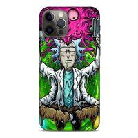 Apple iPhone 12 Pro Uyumlu Kılıf Rick And Morty (29) Arka Koruma Kılıfı Council of Ricks