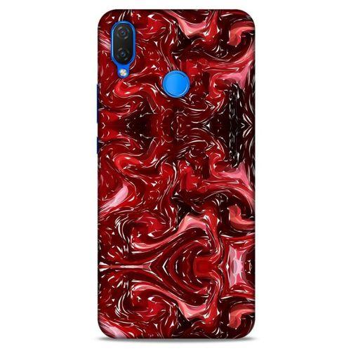 Mermer Desenli (45) Tema Liquid Air Kılıf Şarap Huawei Psmart 2019 Kılıf