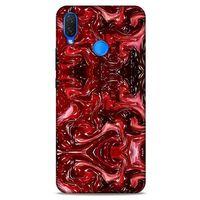 Mermer Desenli (45) Tema Liquid Air Kılıf Şarap Huawei Psmart 2019 Kılıf