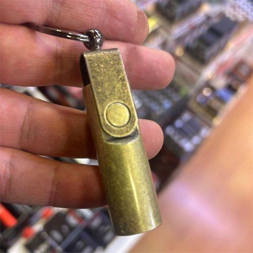 Benzinli Anahtarlık Survive Kibrit Çakmak Antik Renk