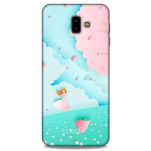 Samsung Galaxy J6 Plus Kılıf Pastel Renkler (45) Liquid Air Kılıf Mavi Toz Pembe