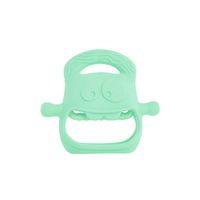 Açık Yeşil Bebek Silikon Diş Kaşıyıcı
