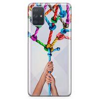 Samsung Galaxy A71 Kılıf Bağlılık Arka Kapak Koruma Desenli Full Koruyucu