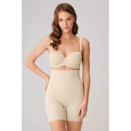 Mikro Kumaş Silikon Bantlı Paçalı Sıkı Şort Korse