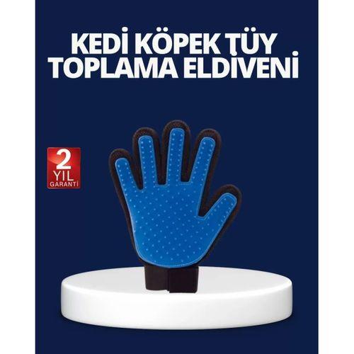 Evcil Hayvan Tüy Toplama Ve Masaj Eldiveni – Köpek Ve Kedi Tüy Dökülme Önleyici Bakım Eldiveni
