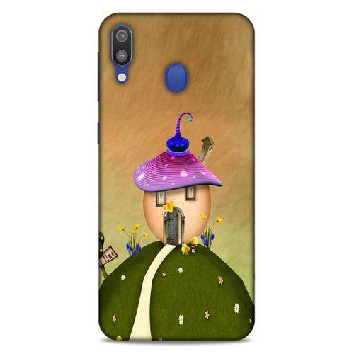 Lopard Samsung Galaxy M20 Uyumlu Kılıf Manipülasyon ☻ (28) Arka Kapak Desenli