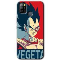 İnfinix Smart 5 Kılıf HD Desen Baskılı Arka Kapak - Vegeta