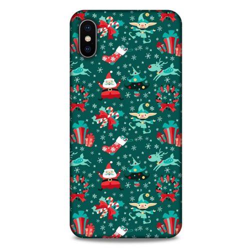 Yılbaşı Süsleri 41 Apple iPhone XS Max Kılıf Silikon Kapak