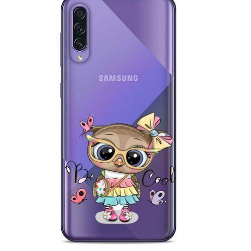 Zoologix (81) Samsung Galaxy A51 Şeffaf Kılıf Silikon Desenli