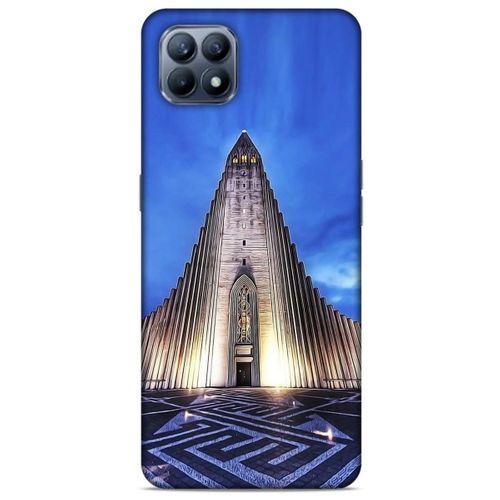 Huawei P40 Lite Kılıf Dünya Mimarisi (38) Neo Hybrid Kılıf Church of Hallgrimur