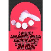 Cilt Temizleme Ve Masaj Aleti 5 Başlıklı Akne Ve Sivilce Önleyici