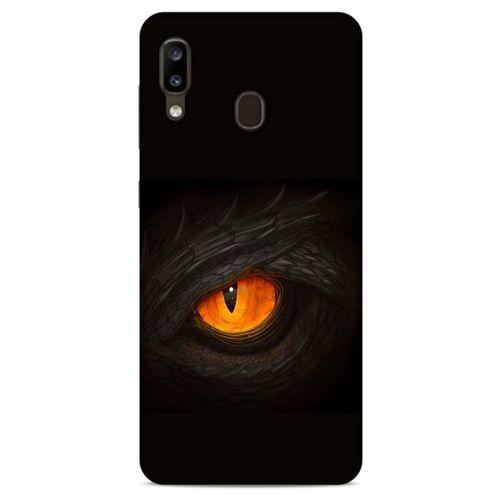 Samsung Galaxy A20 Kılıf Dragons (47) Crystal Flex Kılıf Ejderha Görselleri