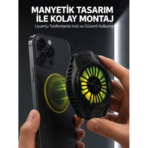 Soğutma Teknolojili Rgb Işıklı Telefon Soğutucu