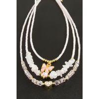 Miyoki Boncuk Küp Kristal Kolye 1 Adet