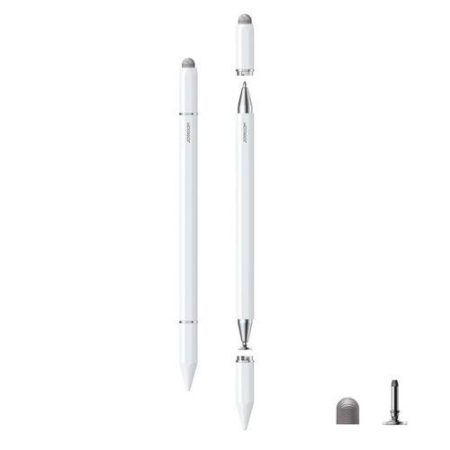 JOYROOM 3'ü 1 Arada Manyetik Pasif Kapasitif Stylus Kalem - Beyaz