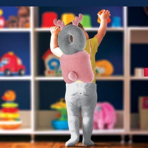 BabyJem BabyJem Bebek Melek Kanadı Koruma Yastığı 527 Pembe Kadife