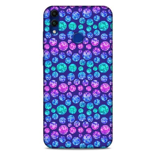 Geometrix 58 Huawei Honor 8C Kılıf Silikon Kapak