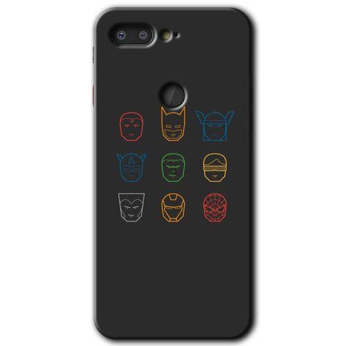 MRCİLETİSİM General Mobile GM 9 Pro Kılıf HD Desen Baskılı Arka Kapak + Temperli Cam - Avengers Minimalism