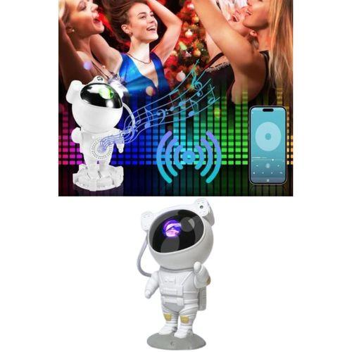 Projeksiyon Astronot Lamba Speaker Sevimli Astronot Bluetooth Hoparlör Yeni Nesil