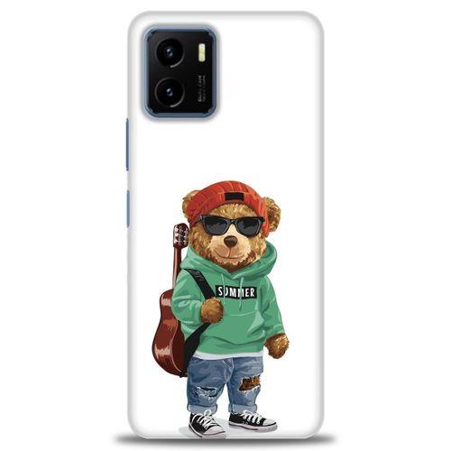 Vivo Y32 Kılıf HD Baskılı Kılıf - Teddy Bear + Tam Ekran Koruyucu