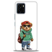 Vivo Y32 Kılıf HD Baskılı Kılıf - Teddy Bear + Tam Ekran Koruyucu