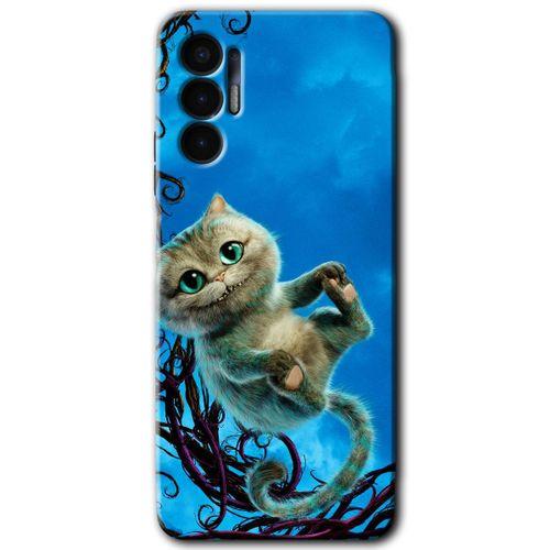 Tecno Spark 8 Pro Kılıf HD Desen Baskılı Arka Kapak - Çılgın Kedi