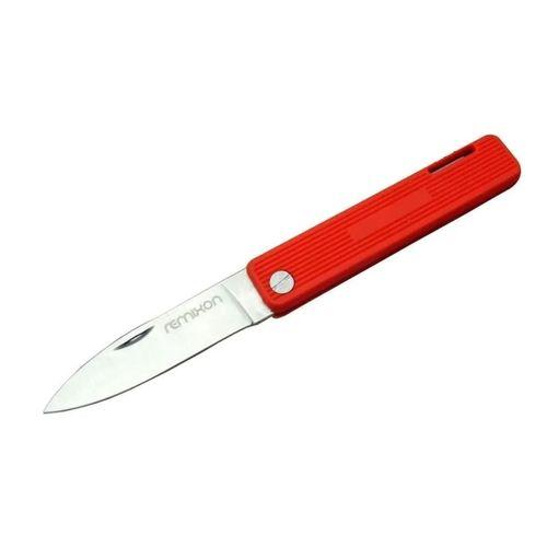Remixon K200red Kamp   Bahçe Çakı Kırmızı 18 Cm - Manuel, Plastik Sap