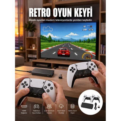 Taşınabilir Retro Oyun Çubuğu Kablosuz Oyun Kolu Seti Yeni Nesil