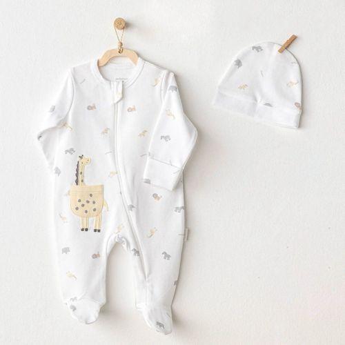 Andywawa Andywawa AC25803 Little King Bebek Tulum Takım White