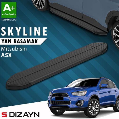S-Dizayn Mitsubishi ASX Skyline Siyah Yan Basamak 183 Cm 2010 Üzeri A+ Kalite